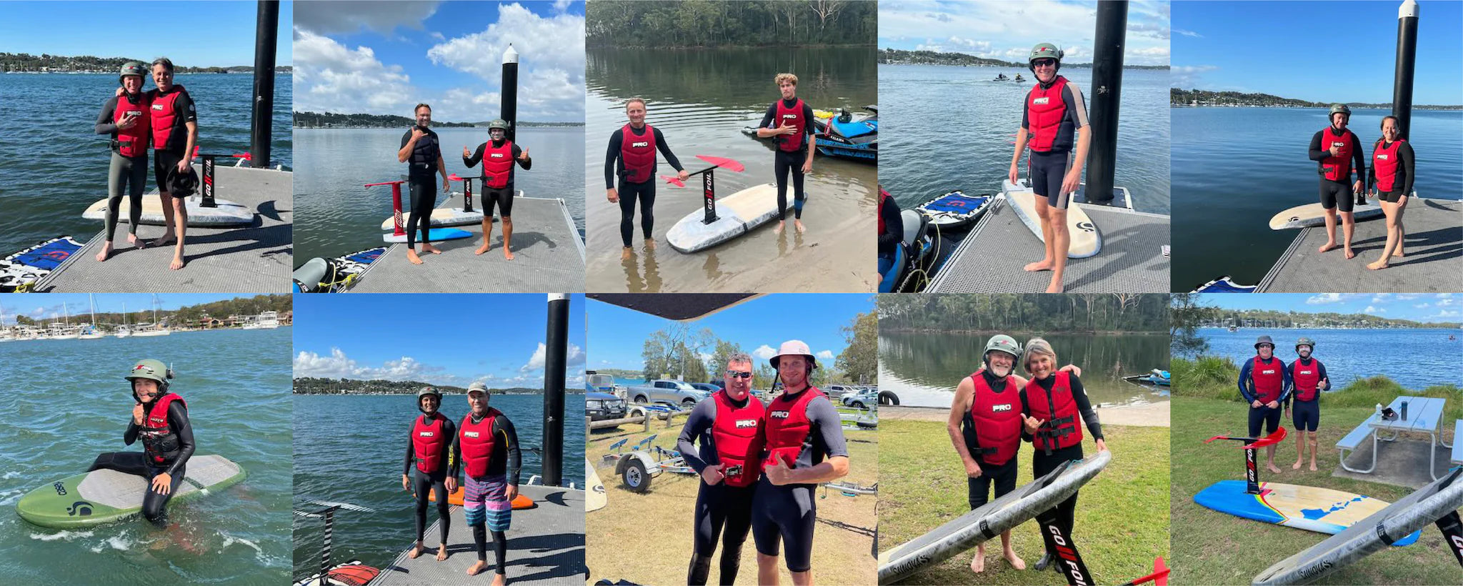 Learn to foil Newcastle with flow foiling